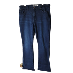 Levis Signature Midrise Bootcut Marine Wash Jeans Size 18 34x32 In VGUC